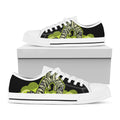 Halloween Mummy Print White Low Top Sneakers