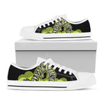 Halloween Mummy Print White Low Top Shoes