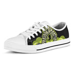 Halloween Mummy Print White Low Top Shoes