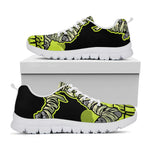 Halloween Mummy Print White Sneakers