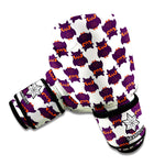 Halloween Owl Pattern Print Boxing Gloves