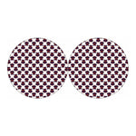 Halloween Owl Pattern Print Car Coasters