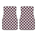 Halloween Owl Pattern Print Front Car Floor Mats