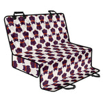 Halloween Owl Pattern Print Pet Car Back Seat Cover