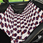 Halloween Owl Pattern Print Pet Car Back Seat Cover