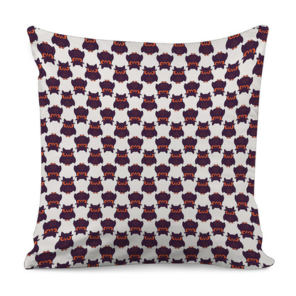 Halloween Owl Pattern Print Pillow Cover