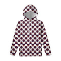Halloween Owl Pattern Print Pullover Hoodie