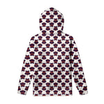 Halloween Owl Pattern Print Pullover Hoodie