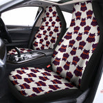 Halloween Owl Pattern Print Universal Fit Car Seat Covers