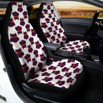 Halloween Owl Pattern Print Universal Fit Car Seat Covers