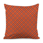 Halloween Plaid Pattern Print Pillow Cover