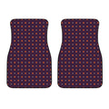 Halloween Plus And Cross Pattern Print Front Car Floor Mats
