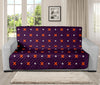 Halloween Plus And Cross Pattern Print Futon Protector