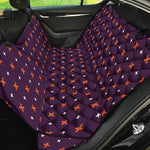 Halloween Plus And Cross Pattern Print Pet Car Back Seat Cover