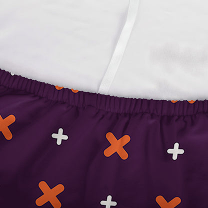 Halloween Plus And Cross Pattern Print Sofa Cover
