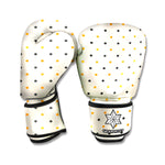 Halloween Polka Dot Pattern Print Boxing Gloves