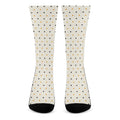 Halloween Polka Dot Pattern Print Crew Socks