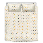 Halloween Polka Dot Pattern Print Duvet Cover Bedding Set