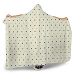 Halloween Polka Dot Pattern Print Hooded Blanket