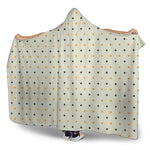 Halloween Polka Dot Pattern Print Hooded Blanket
