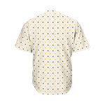 Halloween Polka Dot Pattern Print Men's Baseball Jersey