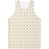 Halloween Polka Dot Pattern Print Men's Tank Top