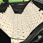 Halloween Polka Dot Pattern Print Pet Car Back Seat Cover