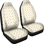 Halloween Polka Dot Pattern Print Universal Fit Car Seat Covers