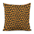 Halloween Pumpkin Jack-O'-Lantern Print Pillow Cover