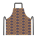 Halloween Pumpkin Pattern Print Apron
