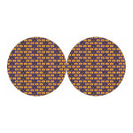 Halloween Pumpkin Pattern Print Car Coasters