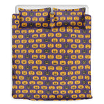 Halloween Pumpkin Pattern Print Duvet Cover Bedding Set