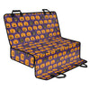 Halloween Pumpkin Pattern Print Pet Car Back Seat Cover