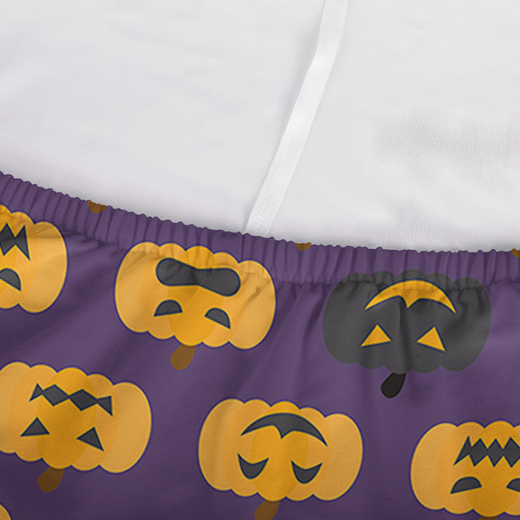 Halloween Pumpkin Pattern Print Sofa Cover