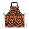 Halloween Pumpkin Witch Pattern Print Apron