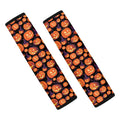 Halloween Pumpkin Witch Pattern Print Car Seat Belt Covers