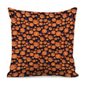 Halloween Pumpkin Witch Pattern Print Pillow Cover