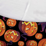 Halloween Pumpkin Witch Pattern Print Sofa Cover