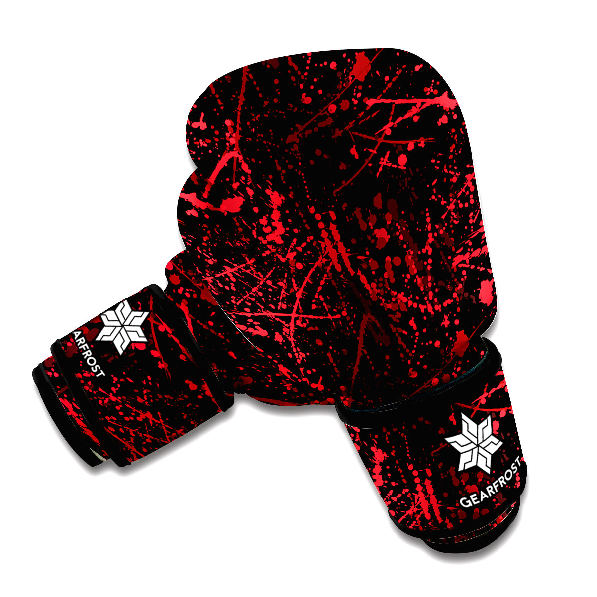 Halloween Red Blood Print Boxing Gloves