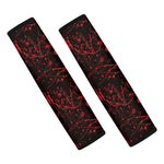 Halloween Red Blood Print Car Seat Belt Covers