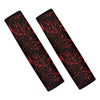 Halloween Red Blood Print Car Seat Belt Covers