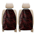 Halloween Red Blood Print Car Seat Organizers