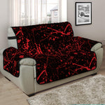 Halloween Red Blood Print Half Sofa Protector