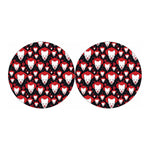 Halloween Scary Clown Pattern Print Car Coasters