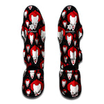 Halloween Scary Clown Pattern Print Muay Thai Shin Guard