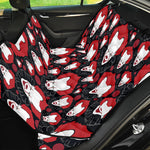 Halloween Scary Clown Pattern Print Pet Car Back Seat Cover