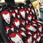 Halloween Scary Clown Pattern Print Pet Car Back Seat Cover