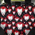 Halloween Scary Clown Pattern Print Pet Car Back Seat Cover