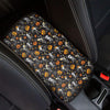 Halloween Skeleton Party Pattern Print Car Center Console Cover