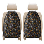 Halloween Skeleton Party Pattern Print Car Seat Organizers
